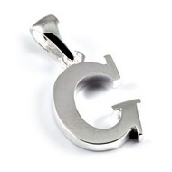Sterling Silver Initial