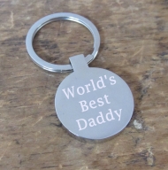 Best Daddy Message Keyring