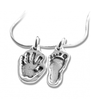 Cutout Hand Or Foot Necklace