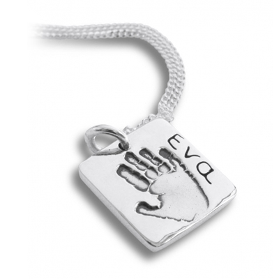 Hand Or Foot Print Necklace