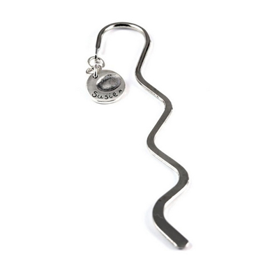 Wiggly Bookmark With Choice Of Charm